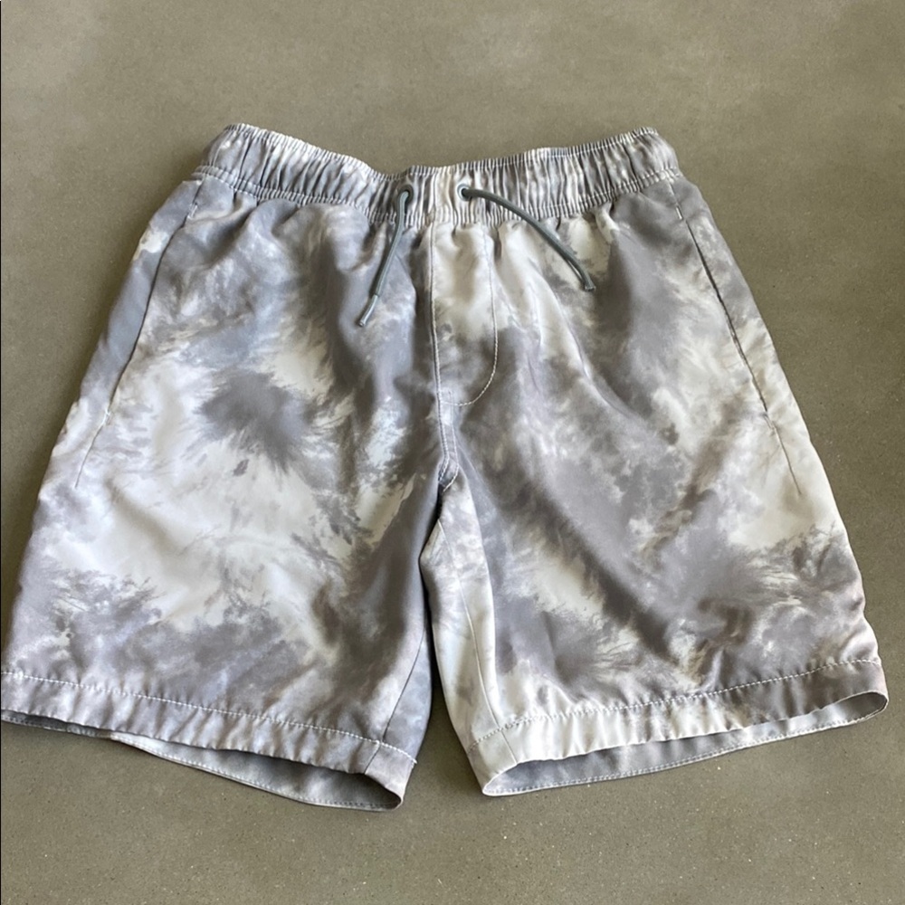GAP Kids Tie-Dye Gray Shorts